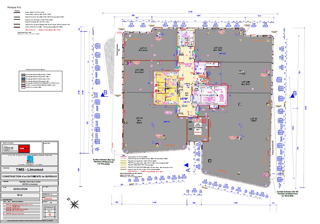 Bureau Limonest 345m² Location bureau Limonest Rhône OLBUR2203771 22